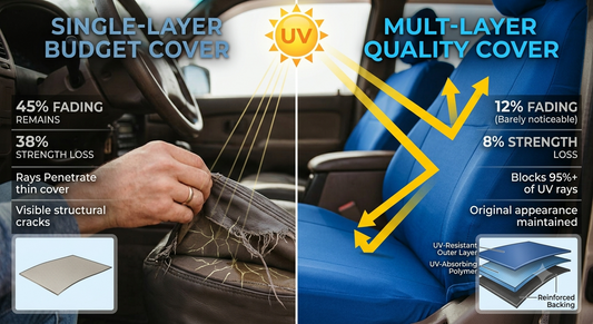 Can Seat Covers Really Prevent UV Damage and Fading? (The Science & Real Tests)