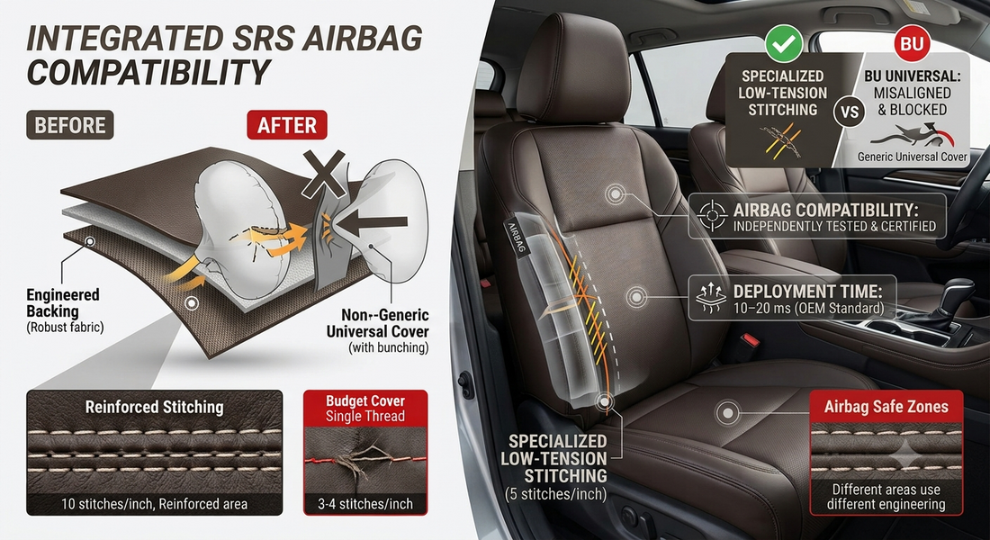 Airbag Compatibility: Are Your Seat Covers Safe with Side-Impact Airbags?
